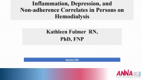 The Relationship Between Inflammation, Depression, and Nonadherence Among Persons with ESRD icon