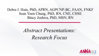 Abstract Presentations: Research Focus icon