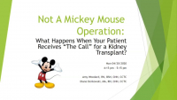 What Happens When Your Patient Receives “The Call” for a Kidney Transplant? icon