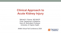 Management of Acute Kidney Injury icon
