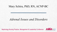 Adrenal Issues and Disorders