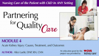 Acute Kidney Injury: Causes, Treatment, and Outcomes