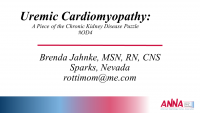 Uremic Cardiomyopathy: A Piece of the CKD Puzzle icon