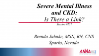 Severe Mental Illness and CKD: Is there a Link?