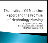 The IOM Report and the Promise of Nursing icon