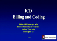 ICD Billing and Coding