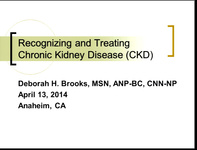 Certification Review Course: Chronic Kidney Disease