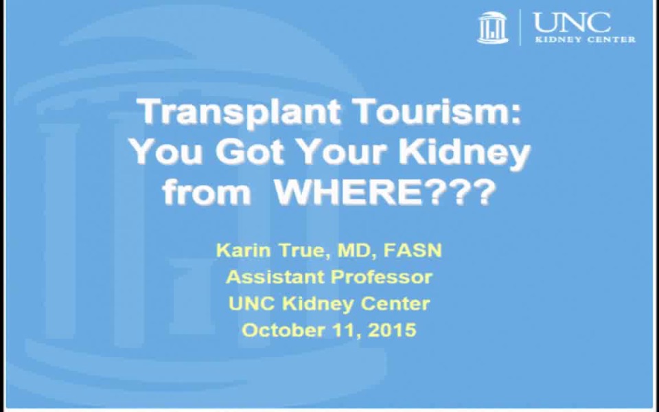 transplant tourism meaning