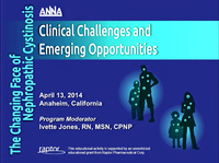 The Changing Faces of Nephropathic Cystinosis: Clinical Challenges and Emerging Opportunities icon