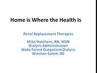 Home Is Where the Health Is: Improving Our Knowledge and Skills in Home Modalities icon