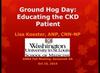The RN as Educator: Ground Hog Day: Educating the CKD Patient icon