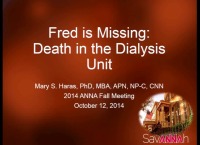 Fred Is Missing: Dealing with Death in the Dialysis Unit