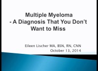 Multiple Myeloma: A Diagnosis That You Don't Want to Miss icon