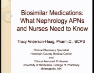Biosimilar Medications: What Nephrology APNs and Nurses Need to Know