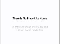 There's No Place Like Home to Dialyze: Improving Nursing Knowledge and Skills of Home Modalities
