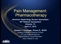 Pain Management Pharmacotherapy