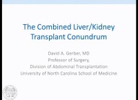 The Combined Liver/Kidney Transplant Conundrum