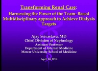 Transforming Renal Care: Harnessing the Power of Team-Based Multidisciplinary Approach to Achieve Dialysis Targets