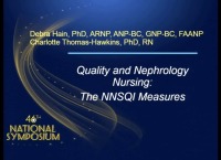Nephrology Nurse Sensitive Quality Indicators