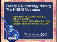 Nephrology Nursing Sensitive Quality Indicators (NNSQIs)