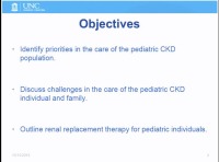 Pediatric Chronic Kidney Disease Management