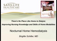 There’s No Place Like Home to Dialyze: Improving Nursing Knowledge and Skills of Home Modalities - Nocturnal Hemodialysis icon