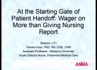 At the Starting Gate of Patient Handoff: Wagering on More than Giving Nursing Report