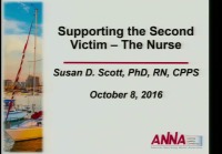 Supporting the Second Victim, the Nurse