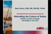 Rekindling the Culture of Safety