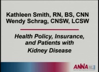 Health Policy, Insurance, and Patients with Kidney Disease
