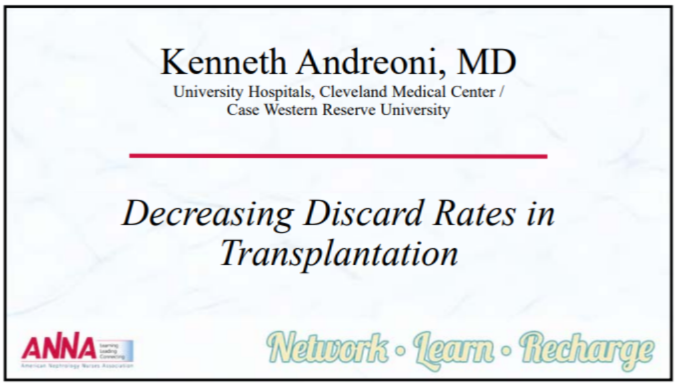 Decreasing Discard Rates in Transplantation