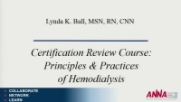 Certification Review Course - Hemodialysis icon