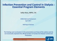Infection Prevention in Hemodialysis: Implementing Best Practices and Becoming an Infection Prevention Advocate: Elements of an Effective Infection Prevention Program icon