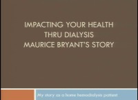 Improving Nursing Knowledge and Skills of Home Modalities -  Impacting Your Health Through Dialysis