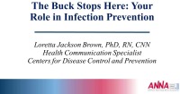 Hemodialysis ~ The Buck Stops Here: Your Role in Infection Prevention icon
