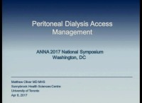 Peritoneal Dialysis Access Management