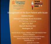 Management of the Burn Patient with Acute Kidney Injury icon