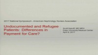 Undocumented and Refugee Patients: Differences in Payment for Care? icon