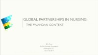 Global Partnerships in Nursing: The Rwandan Context icon