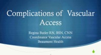 Complications of Vascular Access