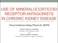 Use of Mineralocorticoid Receptor Antagonists in Patients with CKD