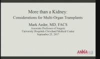 When a Kidney Alone Just Won’t Do: Combined Organ Transplant