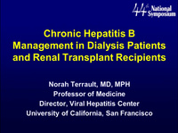 Liver-Renal Connection: Hepatitis Part I