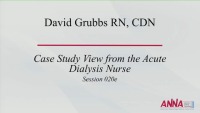 Interdisciplinary Management of the Critically Ill Renal Patient - Case Study View from the Acute Dialysis Nurse