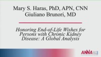 Honoring End-of-Life Wishes for Persons with Chronic Kidney Disease: A Global Analysis