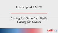 Caring for Ourselves While Caring for Others icon