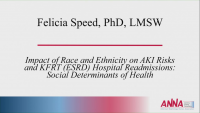 Impact of Race and Ethnicity on Risk of Acute Kidney Injury and End-Stage Kidney Disease Hospital Readmissions icon