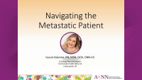 Breakout Session 4| Lack of Support for Patients Living with Chronic/Metastatic Disease icon