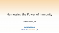 Industry Sponsored Session| Presentation by Regeneron: Harnessing the Power of Immunity icon