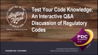 Test Your Code Knowledge: An Interactive Q&A Discussion of Regulatory Codes icon